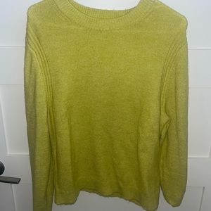 Target yellow green sweater